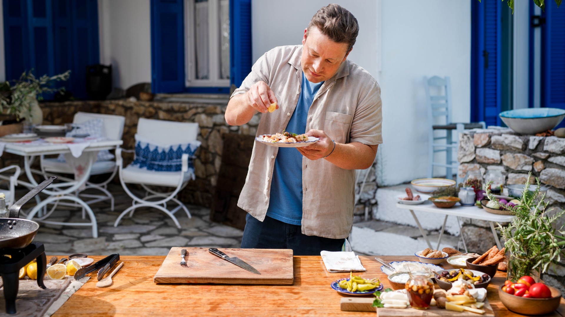 Jamie Cooks the Mediterranean