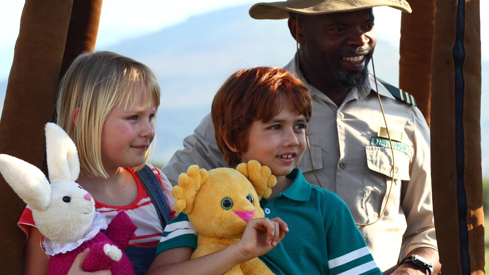 Kasper og Sofie på safari