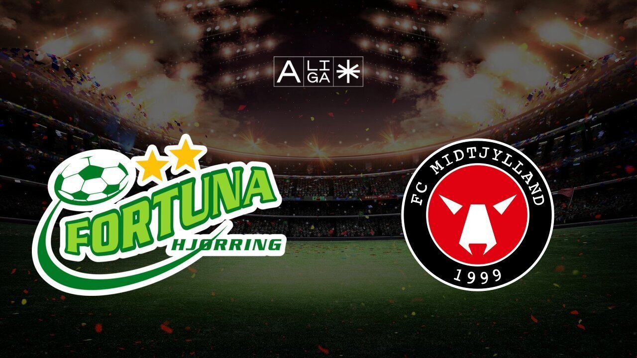 A-Liga: Fortuna Hjørring-FC Midtjylland