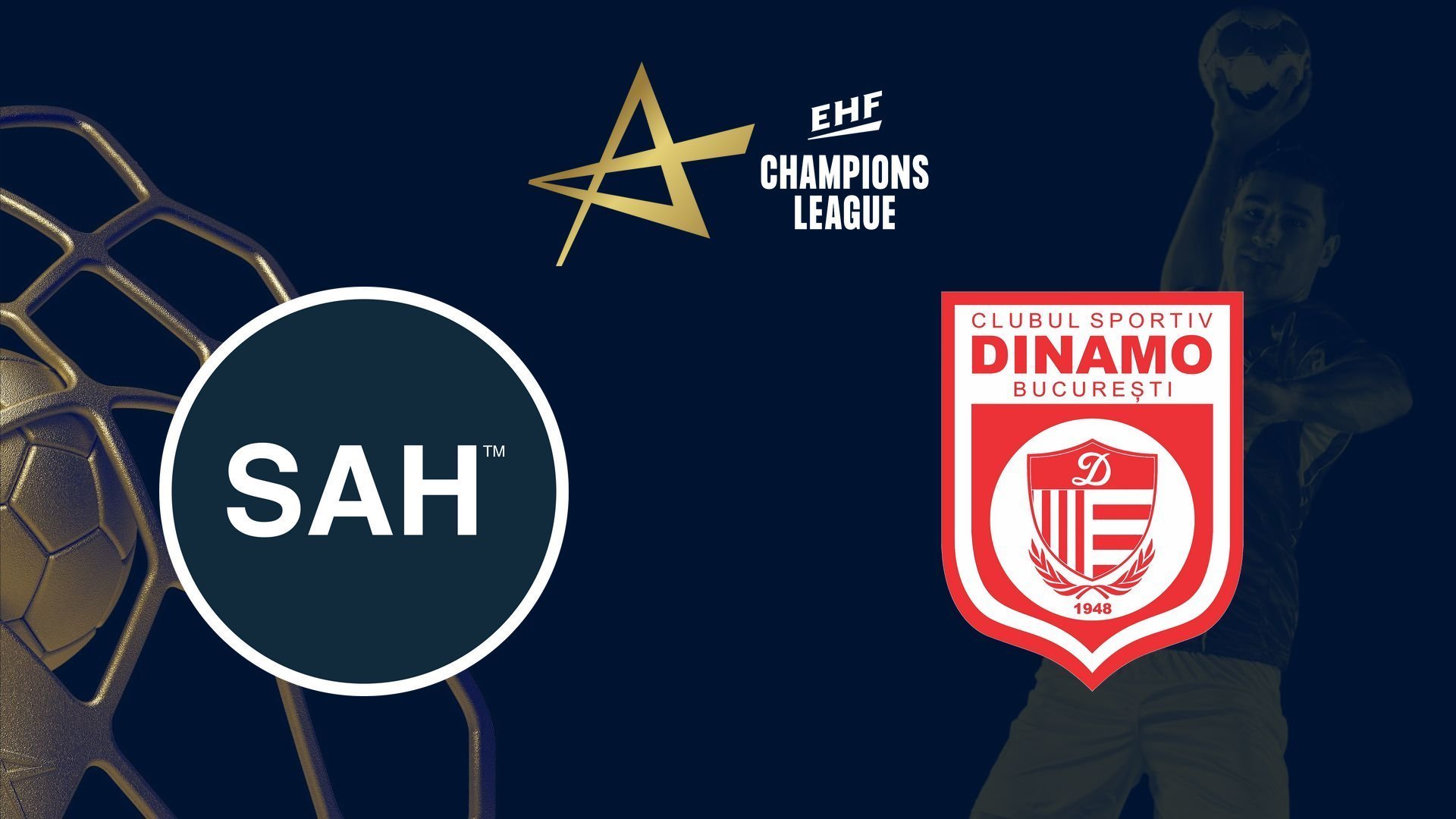 EHF Men's Champions League: Skanderborg AGF - Dinamo Bucureşti