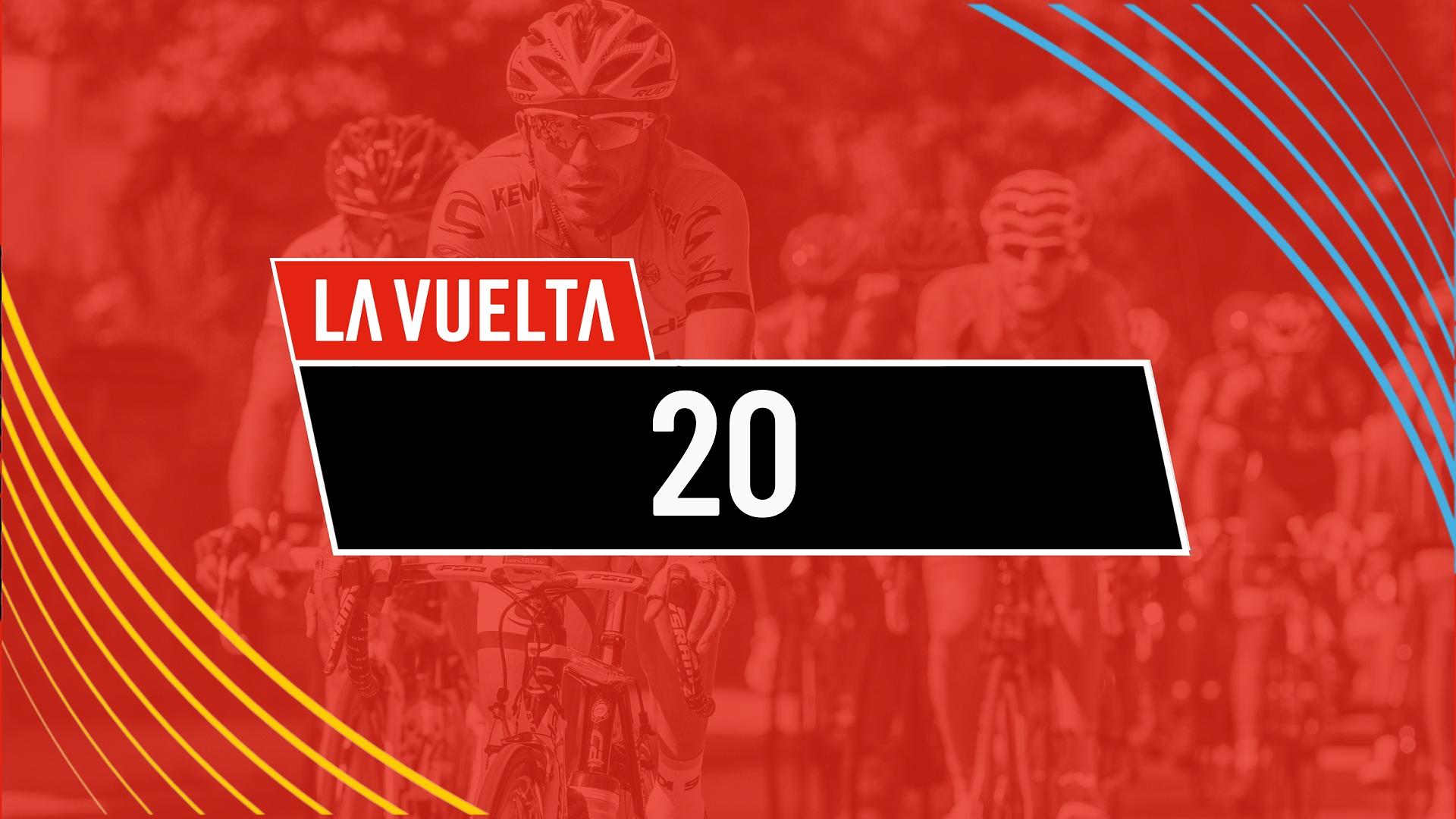 Vuelta a España: 20. etape