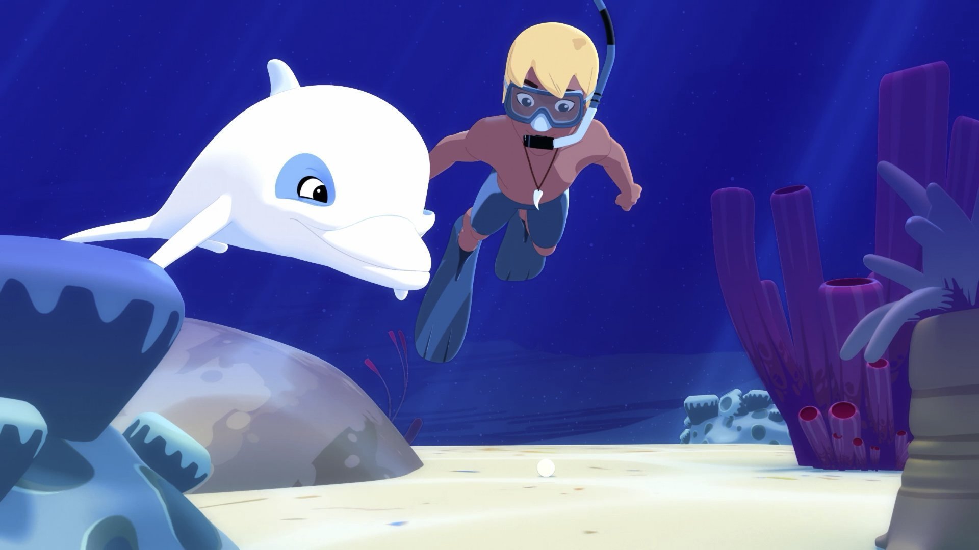 Zoom - den hvide delfin