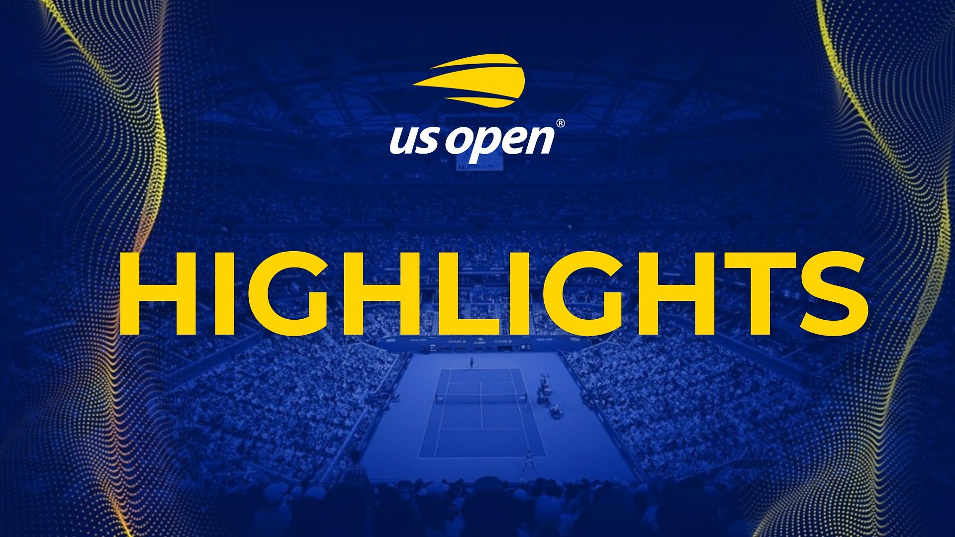 Tennis: US Open - Højdepunkter
