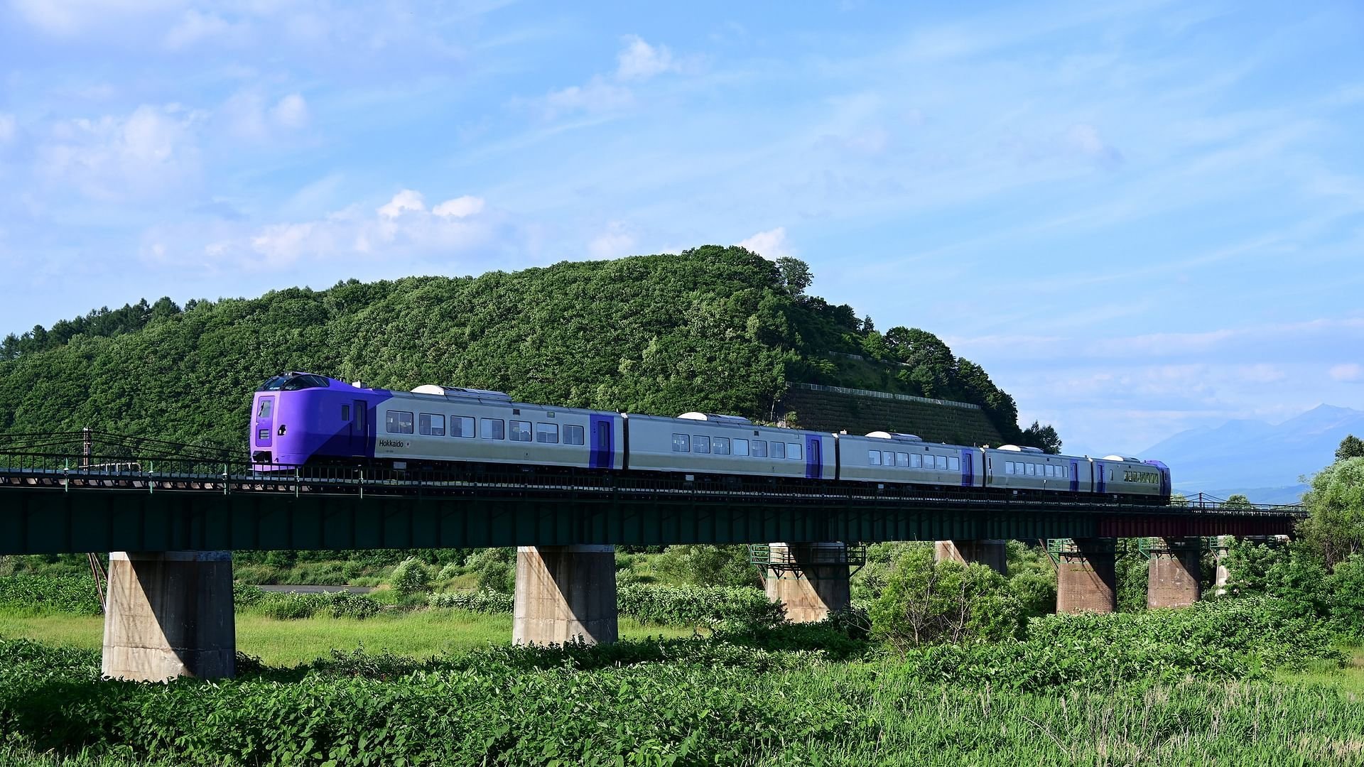 Mit dem Zug durch Hokkaido