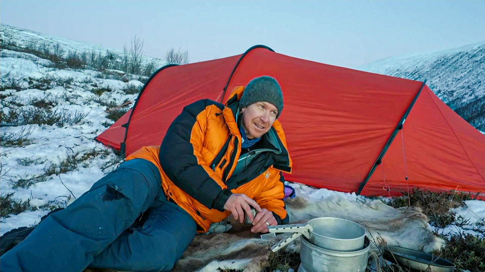 Fjeldvinter i det nordlige Lapland