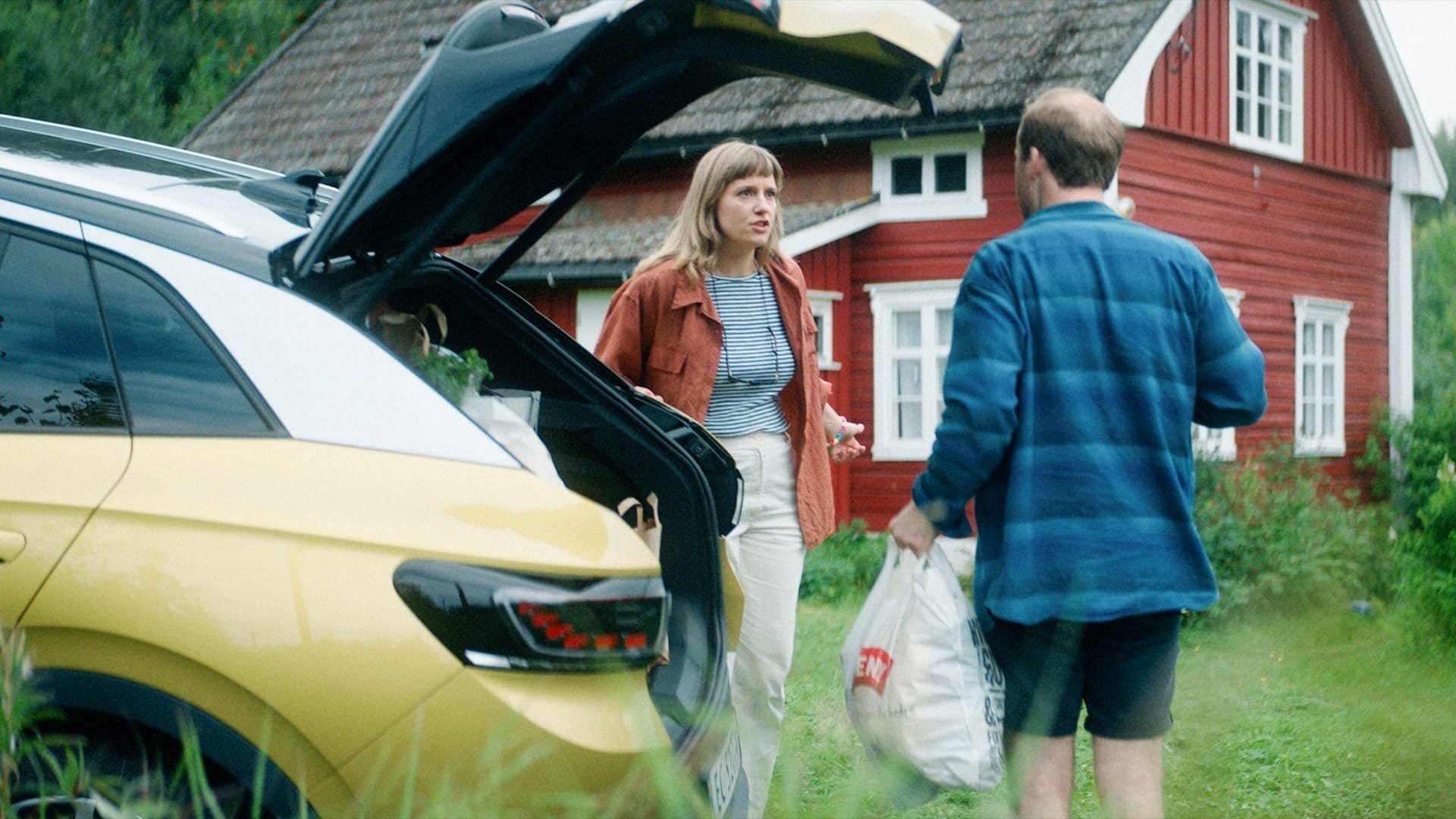 Familieferie i skoven