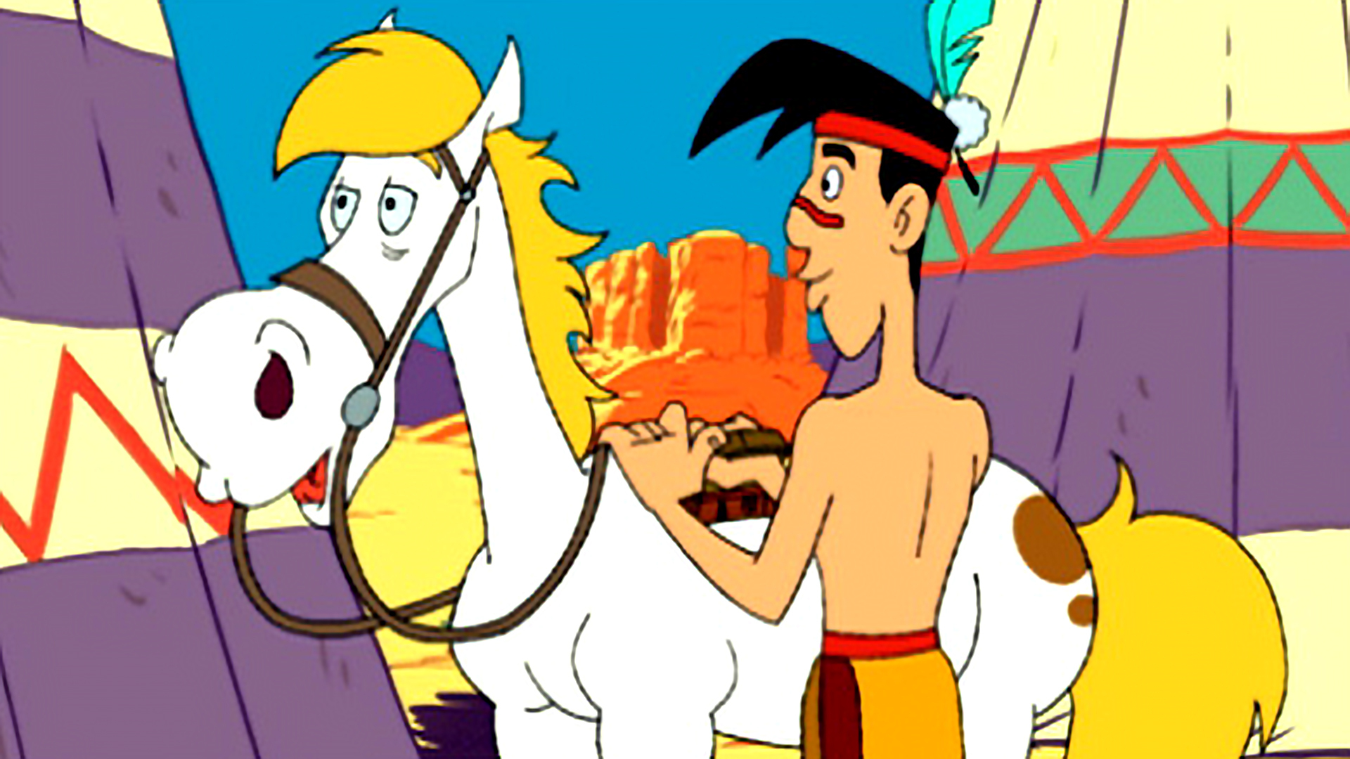Lucky Luke - Daltonbrødrene på krigsstien