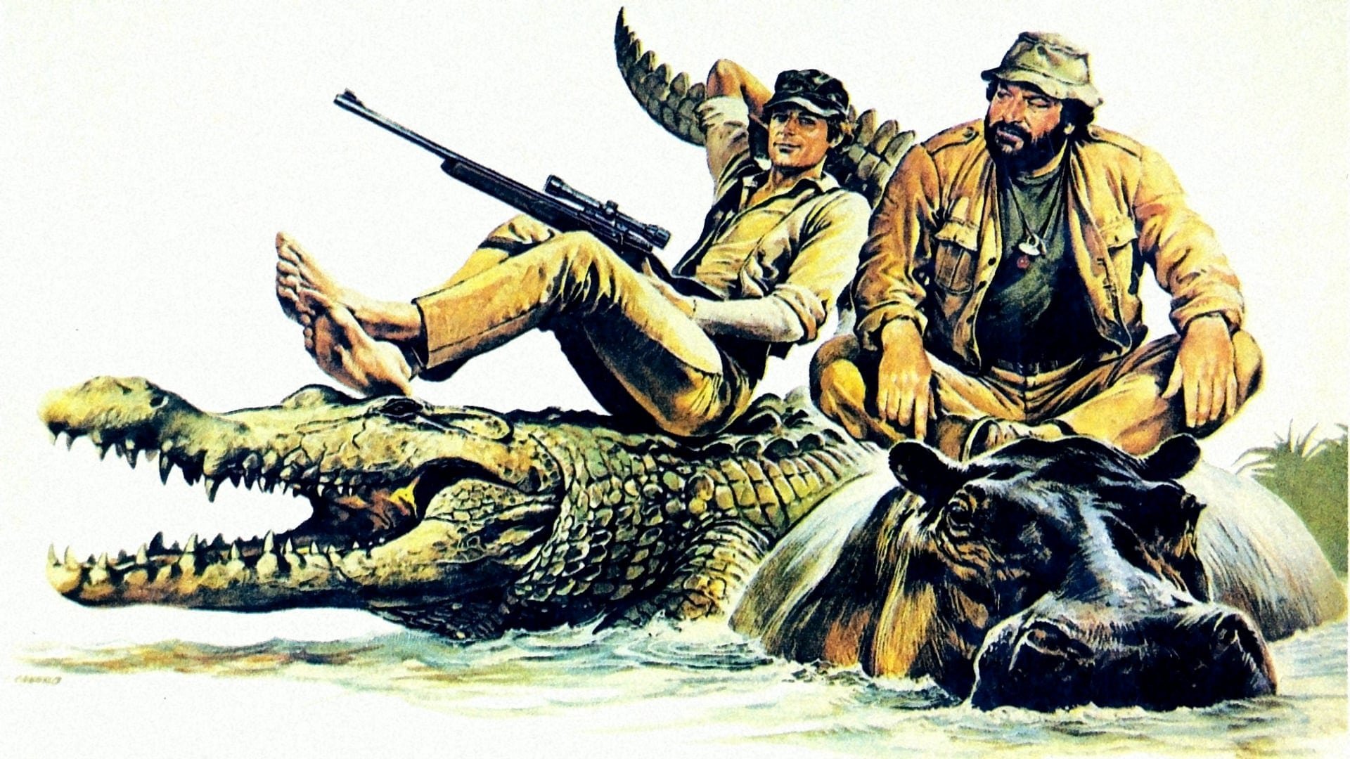 Das Krokodil und sein Nilpferd