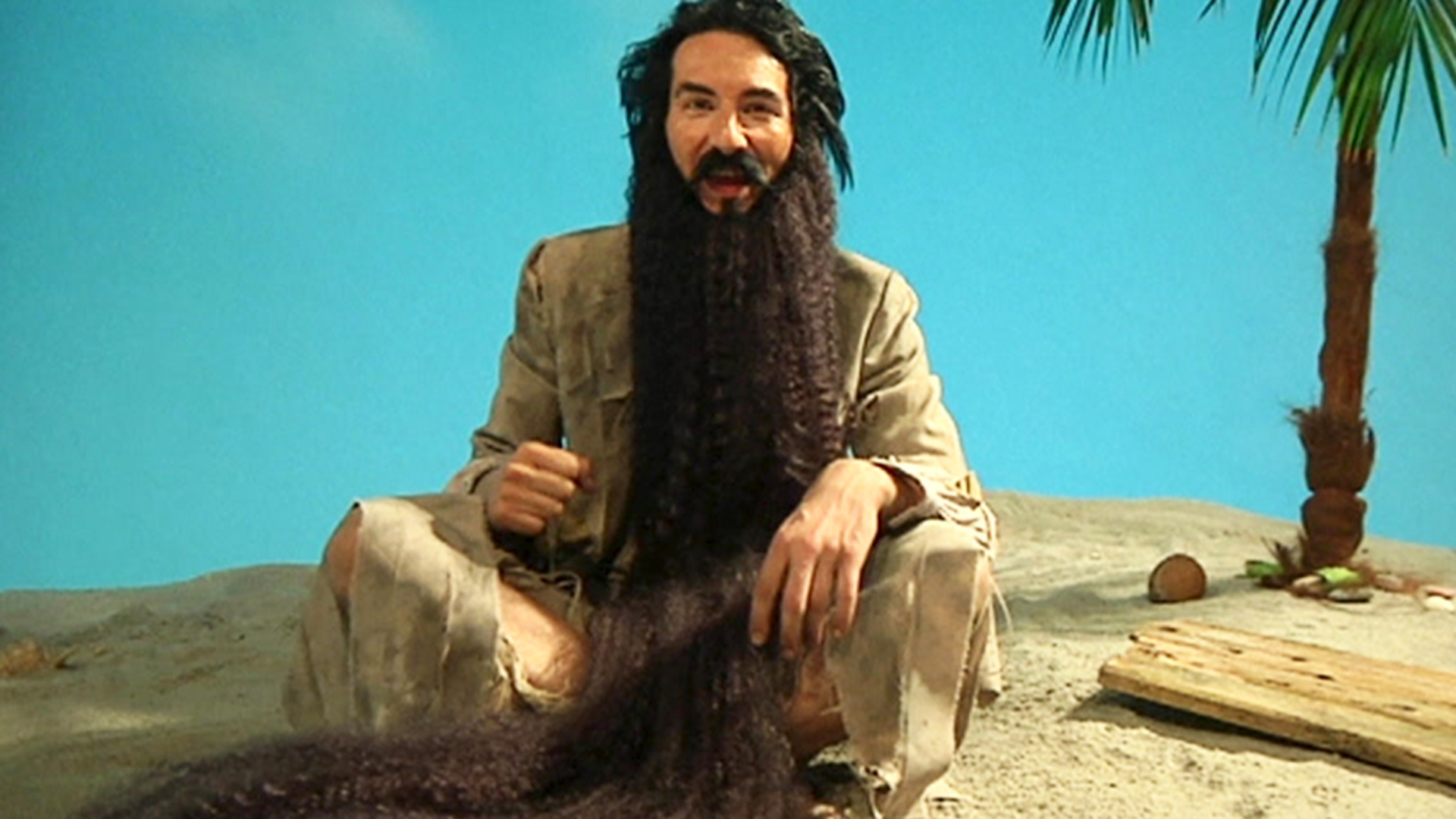 Skæg med bogstaver - I