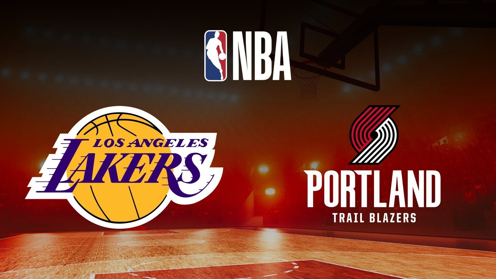 Basketball: NBA - Los Angeles Lakers-Portland Trail Blazers